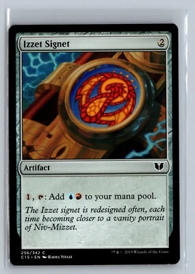 Izzet Signet c Commander 2015 Common – MTG Magic the Gathering Card - Image 1 of 2