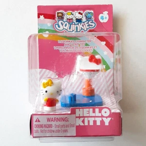 NEW Hello Kitty Squinkies Mini Figure Tiny Basketball Hoop Toy - Picture 1 of 4