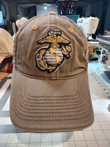 Marines Brown Cap, One Size Fits All... - Picture 1 of 6