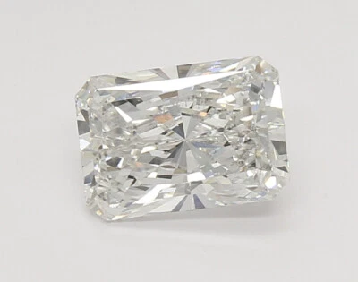 2 CT Radiant Cut Lab Grown Diamond Engagement Ring / IGI Certified - Image 1 of 2