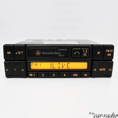 Original Mercedes Classic BE2010 Becker Radio Kassette A0038206286 1-DIN 12V OEM - Bild 1 von 4