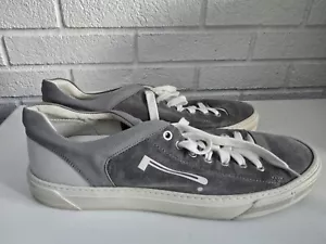 Perelli Herren Grau Wildleder Turnschuhe Größe 13 - Bild 1 von 11