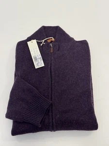 Zip-Cardigan aus Merinowolle und Kaschmir, 54/XL - Bild 1 von 2