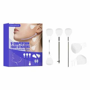 60PCS/Set Instant Face Neck Eye Lift Face lift V Tapes Shape Tape Anti Wrinkle - Picture 1 of 9