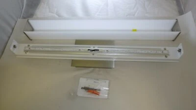 Tech Lighting 700BCLYNNYS-LED Satin Nickel 1 Light Lynn Bath Fixture w/White Acr - Image 1 of 2