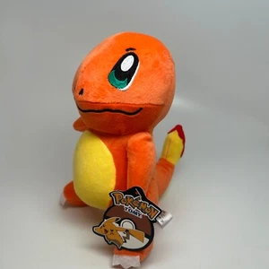 Peluche Tomy Pokémon (Charmander) 8 pulgadas nuevo con etiquetas - Imagen 1 de 6