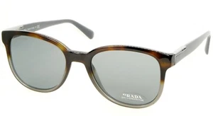 NEW PRADA SPR 08U C7O-9K1 TORTOISE /GREY LENSES SUNGLASSES GLASSES 54-19-145mm - Picture 1 of 12