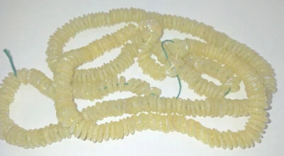 Off White Iris AB Puffy French Sequins Single Hole Couture Paillette Bead BBF-24 - Image 1 of 4