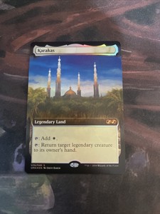 MTG FOIL Karakas Extended Art  – Ultimate Masters Card # 36