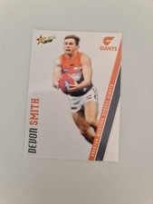 2015 AFL SELECT CHAMPIONS GWS GIANTS DEVON SMITH #109 COMMON CARD 