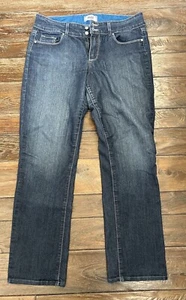 Womens Paige Hidden Hills size 31 (31x28) Mid Rise Flair Denim Jeans - Picture 1 of 5