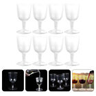 8pcs Wine Glasses 6oz Cups for Weddings & Picnics