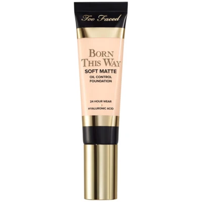 TOO FACED BORN THIS WAY SOFT MATTE OIL CONTROL FOUNDATION - SNOW - NEW UK STOCK - Image 1 of 3
