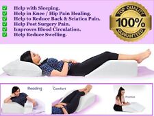 Elevating Leg Wedge Pillow for Back Hip Knee Pain & Maternity Pregnancy Support