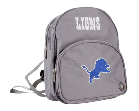 Detroit Lions BackPack Small Perfect size NEW 11" x 9" x 3" GREAT GIFT Cover