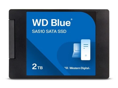 WD Blue 2TB SA510 2.5" Internal Solid State Drive SSD - WDS200T3B0A - Image 1 of 4