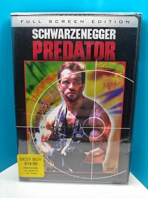 Predator Full Screen Edition 1987  - Arnold Schwarzenegger- 2002 New Sealed DVD - Image 1 of 3
