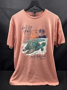 Love in Faith "Don't Be Afraid Just Believe" Mark 5:36 T-Shirt Large Christian - Bild 1 von 4