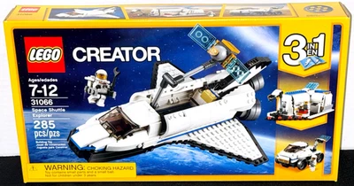 NEW! LEGO CREATOR (31066) SPACE SHUTTLE EXPLORER - 3 IN 1 (2017) - Image 1 of 4