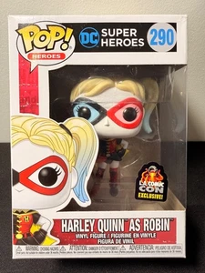 Funko Pop! Heroes Harley Quinn as Robin LACC Exclusive 2019 Pop! Vinyl - Picture 1 of 5