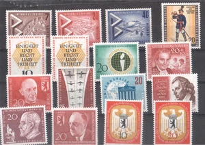 Berlin 50er Jahre postfrisch - drei Sätze und 9 Einzelmarken - Bild 1 von 1