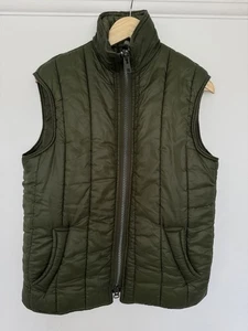 BARBOUR Green Puffed Jacket UK M CG B59 - Picture 1 of 4