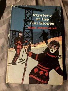 Mystery Of The Ski Slopes By Mabel Allan 1966 - Imagen 1 de 9