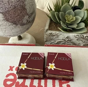 Lot 2 Benefit Cosmetics Hoola Matte Bronzer Mini 2.5g .08 oz NEW Sealed C2 - Picture 1 of 4