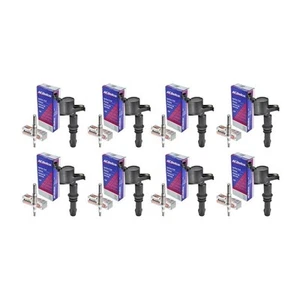 Set of 8 Autolite HT1 Platinum Spark Plugs + 8 OEM Coils For 2004-08 Ford - Picture 1 of 1