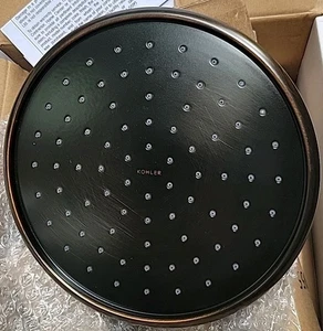 Kohler 8 Zoll traditioneller runder Regenduschkopf Bronze mit Ölschliff 45202 13692-2BZ - Bild 1 von 11