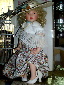 Porcelain Collectible Doll "Ashley"  18"  - designed By Artist Helen Kish