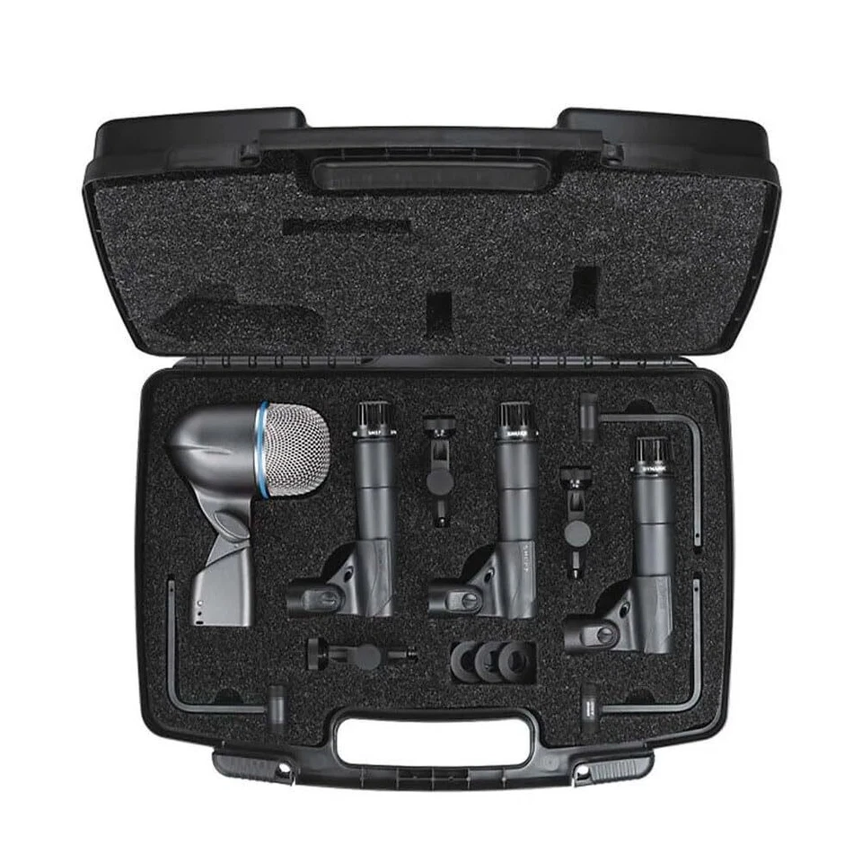 Shure DMK57-52 Drum Microphone Hardware Kit with SM57 and BETA 52A - Image 1 of 1
