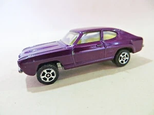 RAZZI CORGI JUNIOR 'FORD CAPRI Mk1' VIOLA. VINTAGE/ORIGINALE. OTTIMO. RARO - Foto 1 di 8
