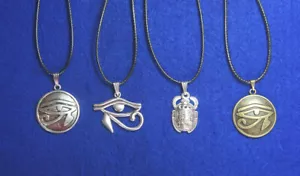 Halskette Auge des Horus - Religionen der Welt Anhänger - Horusauge - Skarabäus - Bild 1 von 9