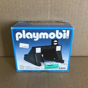 NEW Vintage 1992 Playmobil Remote Control RC Train Buffer Stop 4352 - Picture 1 of 4