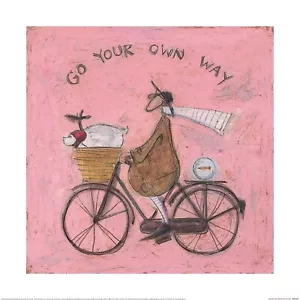 Sam Toft - Go Your Own Way - Official 40 x 40cm Fine Art Print PPR55178 - Picture 1 of 1