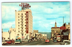 San Jose California Santa Clara Street scene postcard B682 - Picture 1 of 2