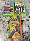 Lot Of 3 The Wiggles Vhs Videos: Toot Toot, Dance Party, Wiggly Safari