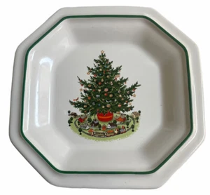 Pfaltzgraff Christmas Heritage Mint Tray 6 5/8" Serving Dish 1990 Candy Cheese - Picture 1 of 4
