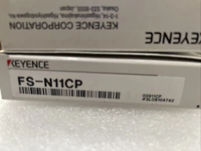 New, OEM Keyence FS-N11CP Digital Fiber Optic Amplifier - Image 1 of 3
