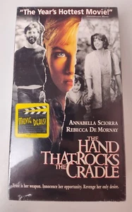 The Hand That Rocks The Cradle (VHS, 1992) Brand New / Sealed - Picture 1 of 6