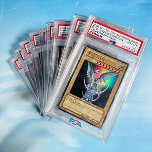 YUGIOH PSA 10 Blue-Eyes, Dark Magician, etc YAP1 COMPLETE 10 SET Japanese + JUMP - Picture 1 of 13