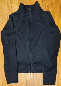 🌟 Champion Jacket Girls Size Medium 7/8 Black Full Zip - Picture 1 of 3