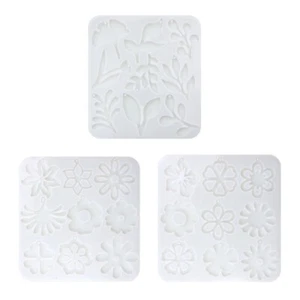 Earring Resin Moulds with Holes, Jewelry Making Molds Pendant Resin Moulds - Picture 1 of 11