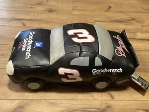 Dale Earnhardt Plush Car Faux Leather NASCAR Black #3 w/Audio Vintage with sound - Picture 1 of 14