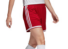 adidas Soccer Shorts Womens Medium Climalte Regista Training 5 Inch Red White