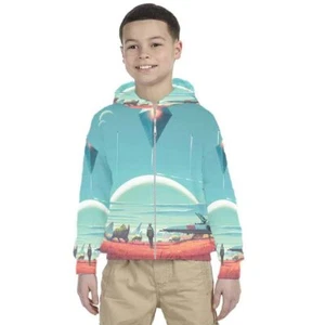 Kids Hoodie No Man's Sky Design Hoodie Unisex For Children - Picture 1 of 4
