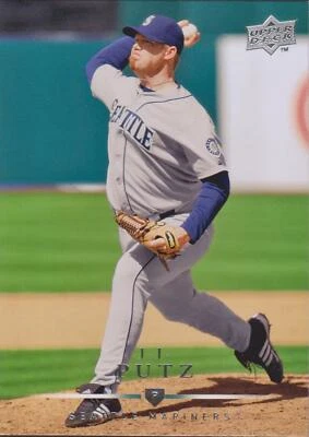 J.J. Putz 2008 Upper Deck # 133 Seattle Mariners Baseball - Image 1 of 2