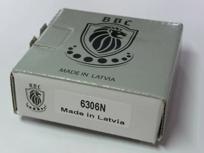 ** BBC-R - Rillenkugellager 6306-N-P6 ... - Ringnut - .. 30x72x19mm .. * NEU *