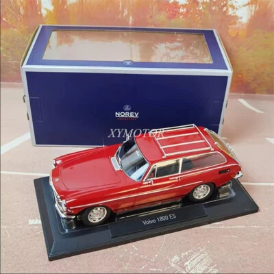 Norev 1:18 Volvo 1800 ES 1972 US Version Diecast Model Car Red Toys Gifts - Image 1 of 4
